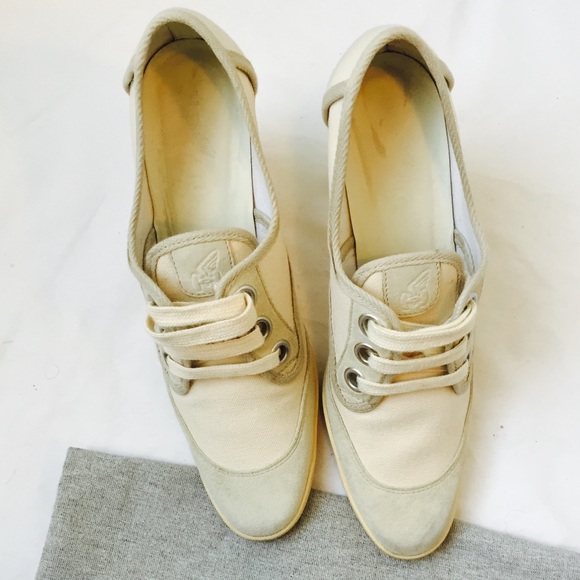 Hogan Suede & Canvas Booties - Picture 1 of 8